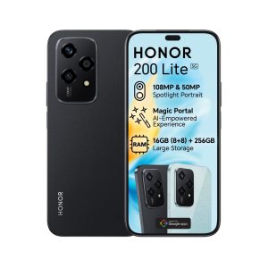 Honor 200 Lite Black 256GB 5G - Image 1